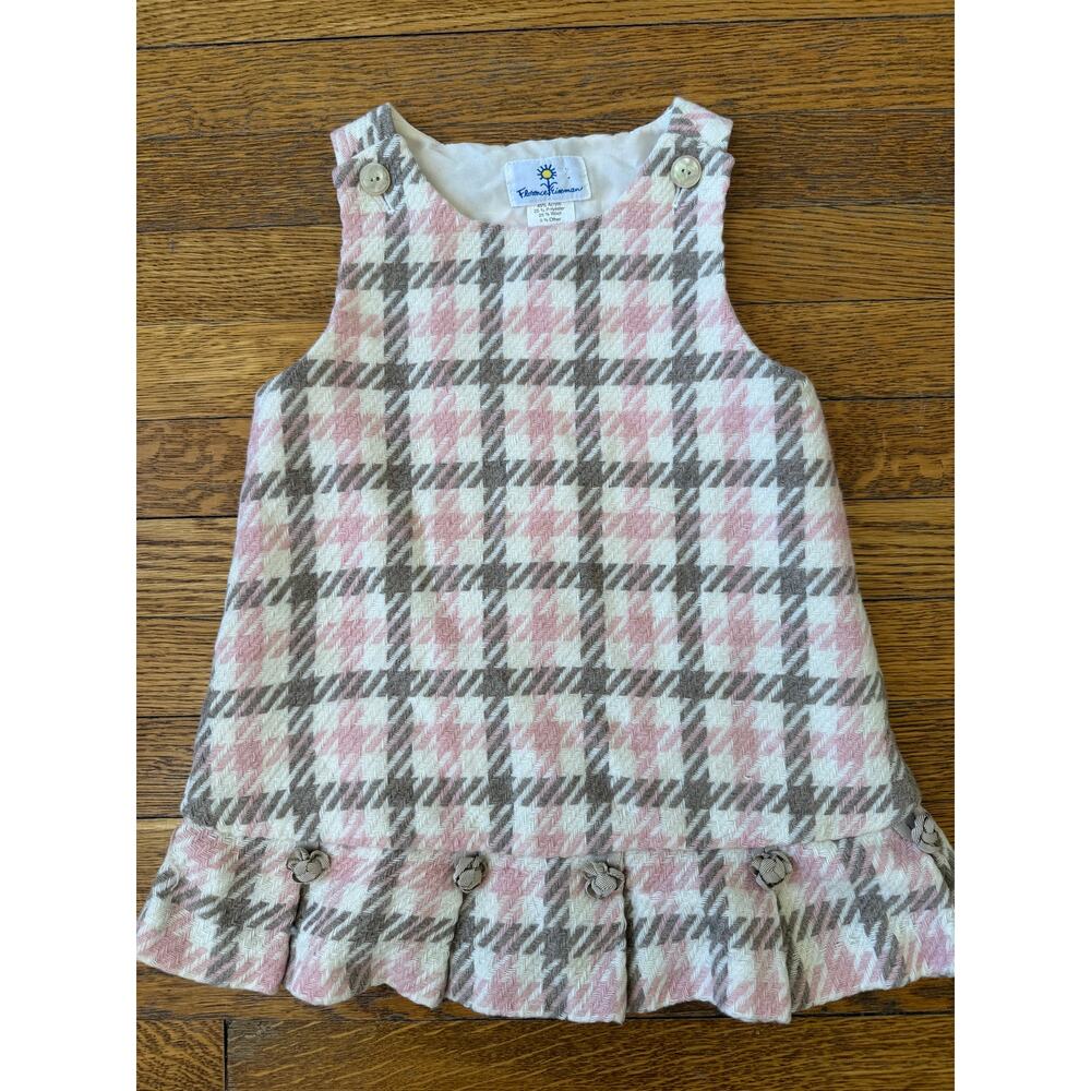Florence Eiseman Girls' Pink Jumper Dress Size 2